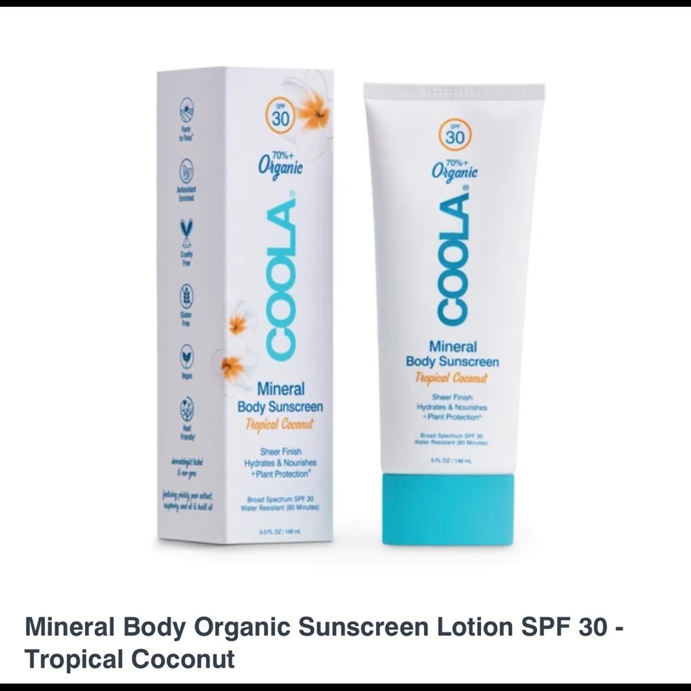 COOLA MINERAL FACE SUNSCREEN! 30 SPF MATTE FINISH! BNIB